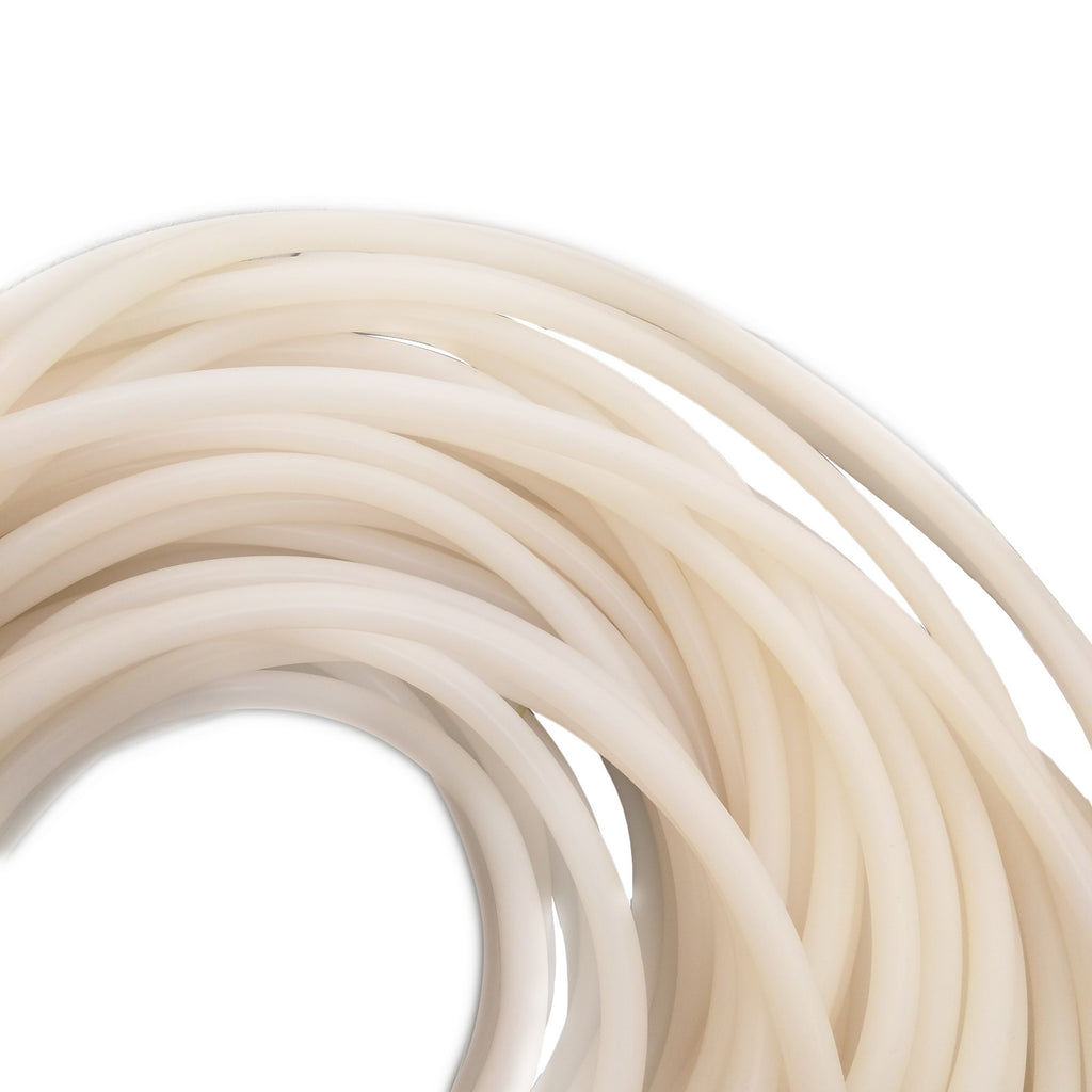 US Stock 20ft OD 10mm ID 6mm Silicone Food Grade Rubber Tube Hose Pipe