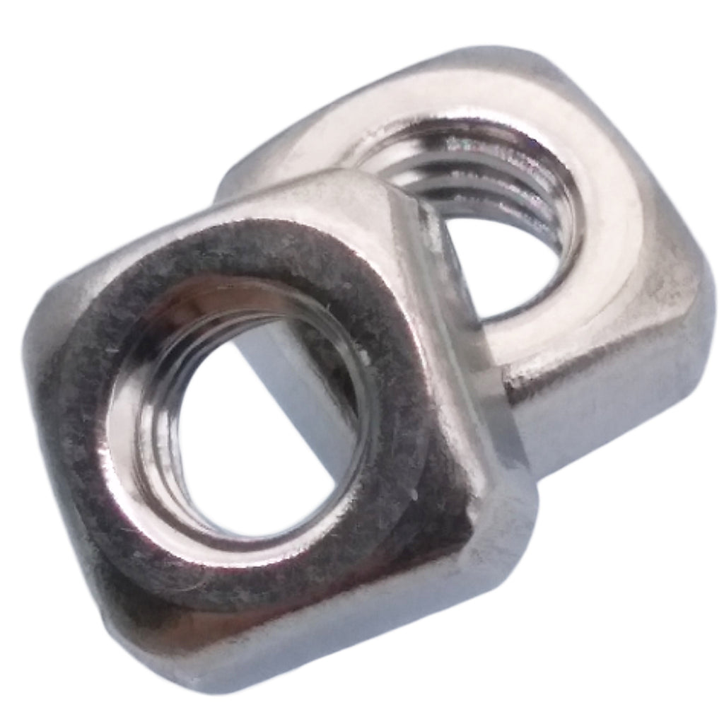 US Stock 20x M4 4mm Stainless Steel A2 Square Nuts For Metric Screws Bolt DIN557