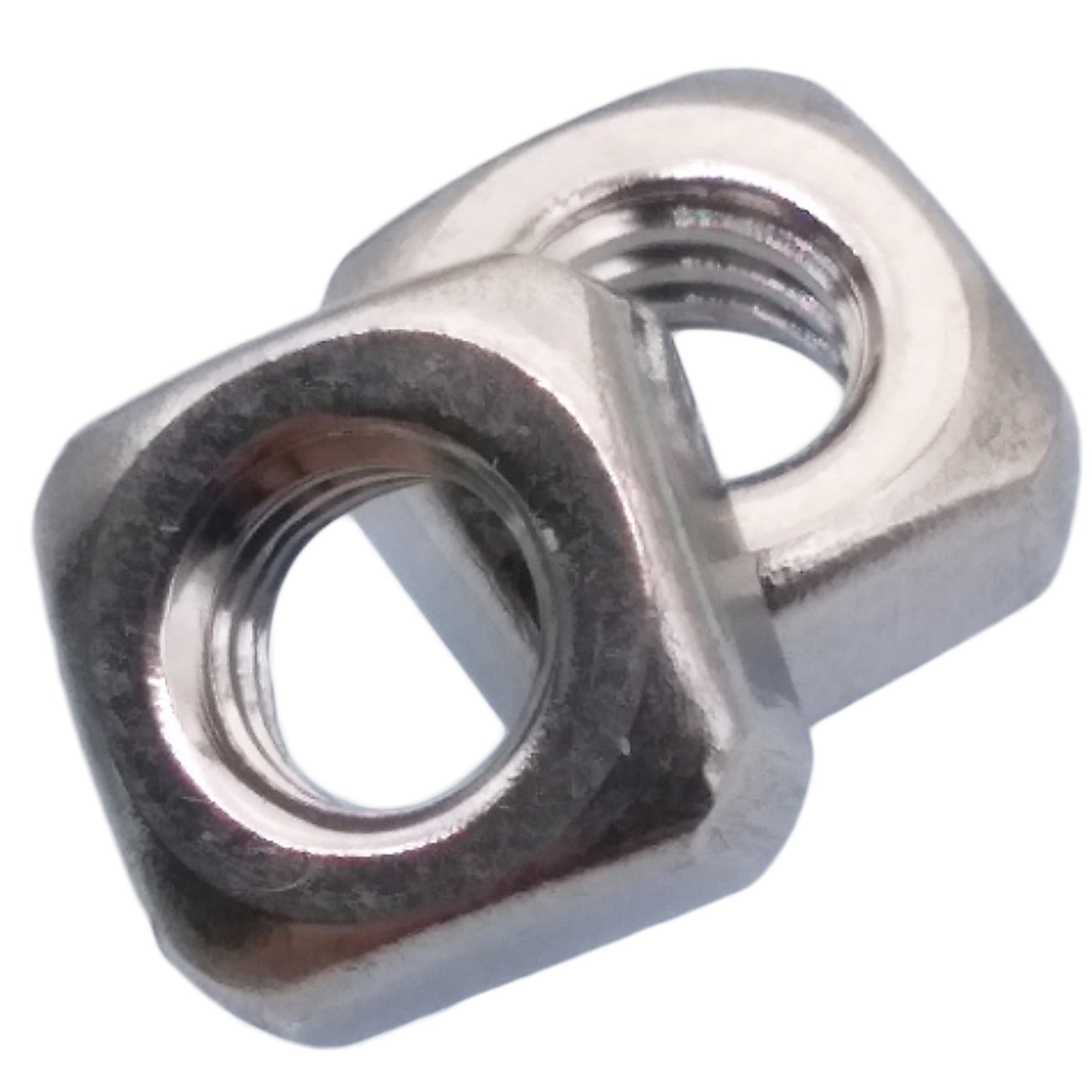 US Stock 20x M4 4mm Stainless Steel A2 Square Nuts For Metric Screws Bolt DIN557