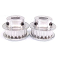 2pcs XL 20T Timing Belt Pulley Synchronous Wheel 12.7mm Bore For 10mm Width Belt