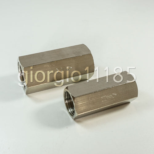 1x 1/8" BSPP Female Full Ports One Way Air Check Valve