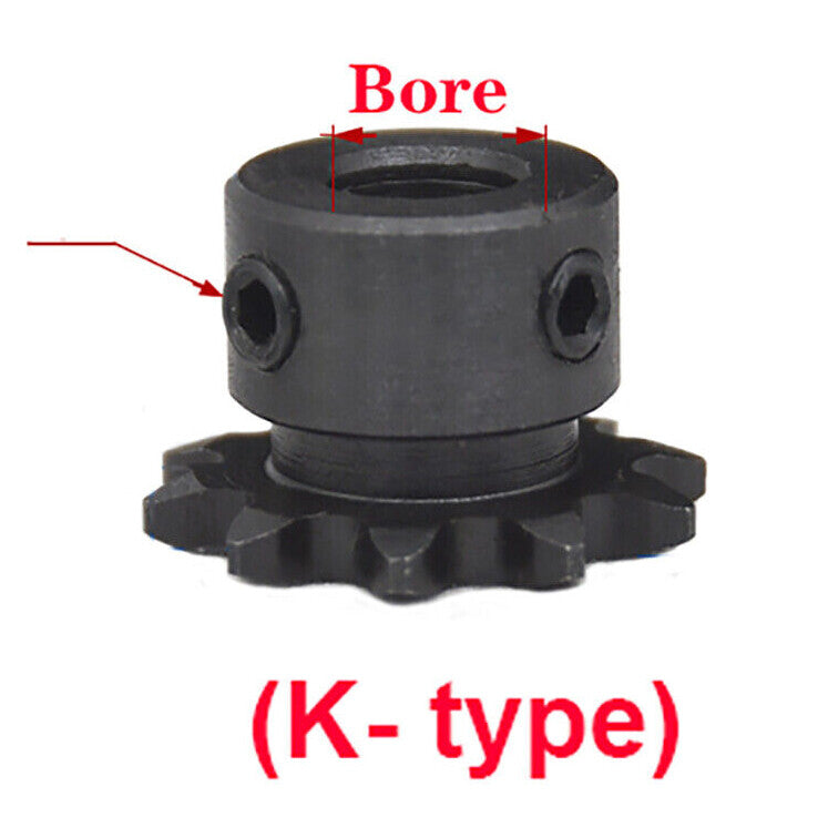 04C 9T 45# Steel Chain Sprocket Roller Chain Sprockets Bore 8mm
