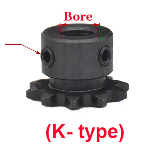 04C 9T 45# Steel Chain Sprocket Roller Chain Sprockets Bore 8mm