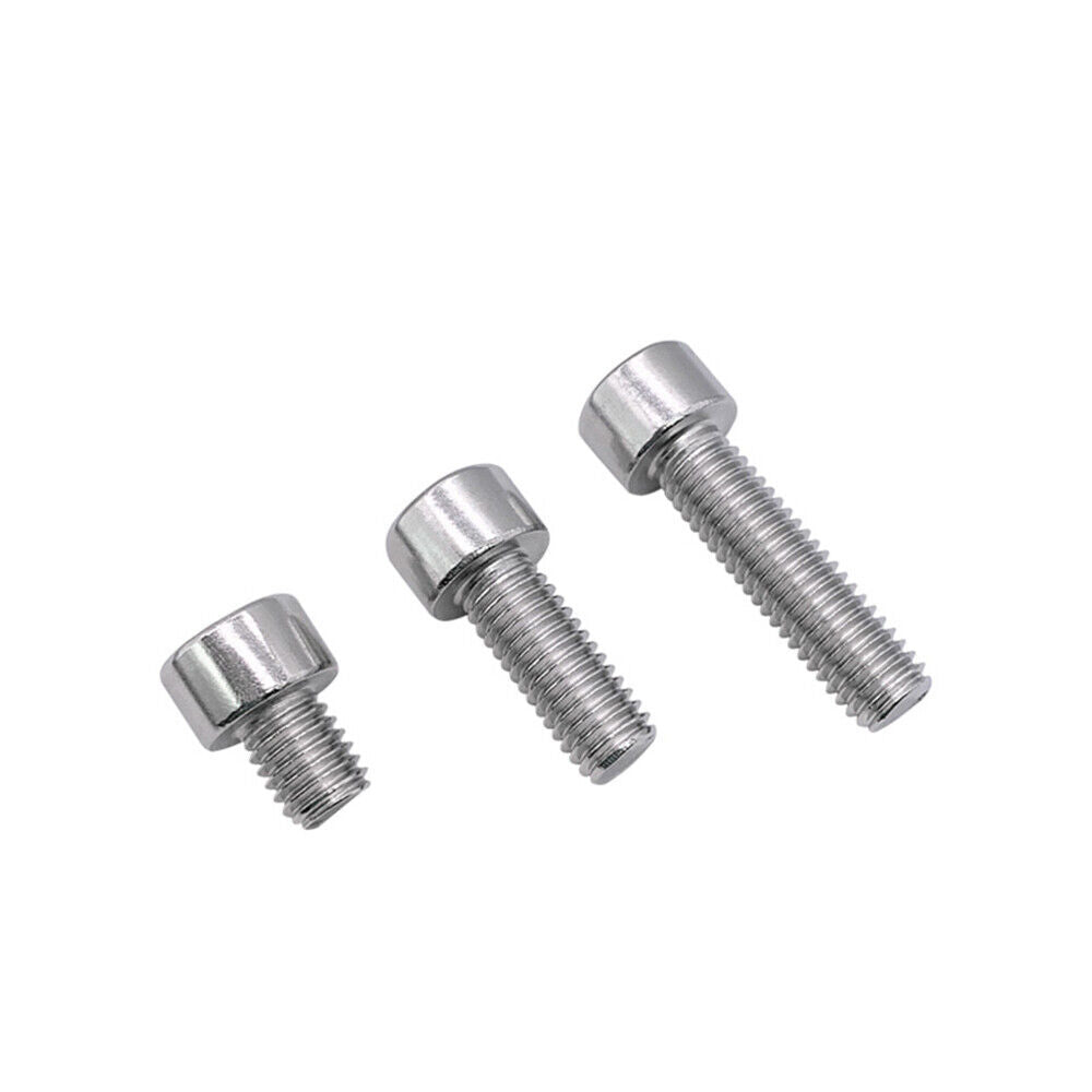 50pcs 304 Stainless Steel Allen Hex Socket Bolts Cap Head Screws M3.5 x 8mm