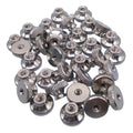 US Stock 10pcs M3 x 0.5mm Stainless Steel Knurled Thumb Nut Right Hand Thread