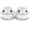 2pcs XL 20T Timing Belt Pulley Synchronous Wheel 5mm Bore For 10mm Width Belt