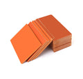 2pcs Red Bakelite Phenolic Resin Flat Plate Sheet PCB 5 ±10% x 100 x 150mm