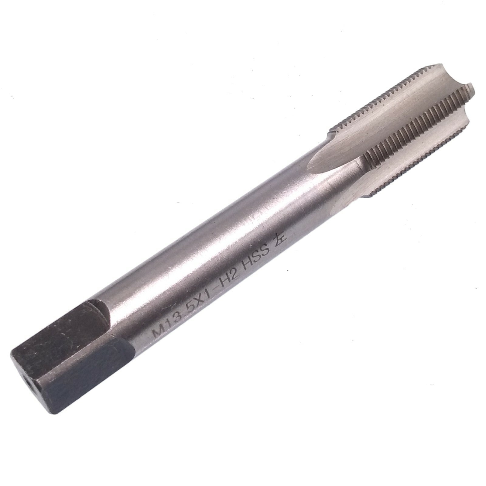 HSS 13.5mm x 1 Metric Tap Left Hand Thread M13.5 x 1.0mm Pitch
