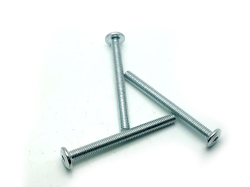 US Stock 10x M6x65mm Furniture SHCS Flat Round Socket Head Cap Screws Allen Bolt