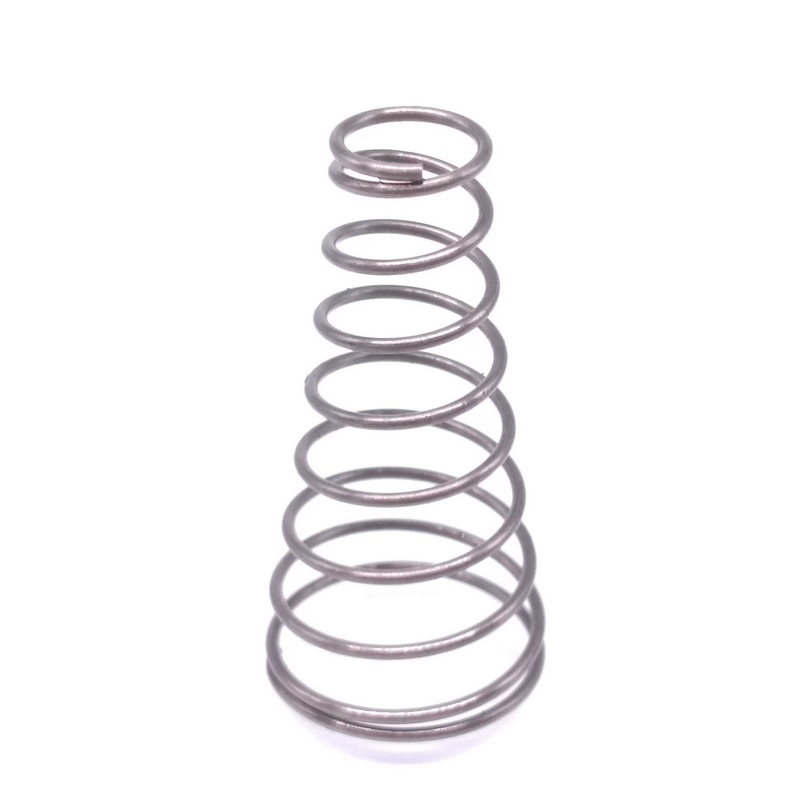 4pcs Wire dia 1.0mm Steel Coil Conical Helical Compression Spring Length 40mm