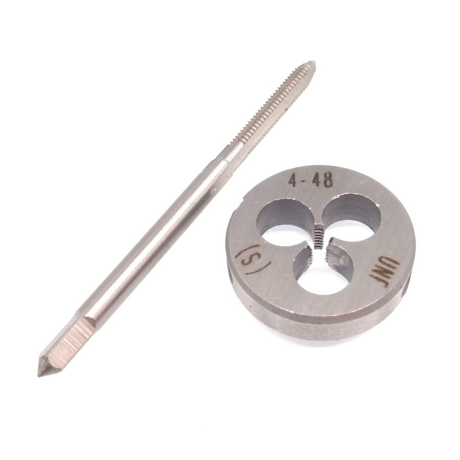 HSS 4-48 UNF Tap & 4-48 UNF Die Right Hand