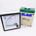 AU Stock AC 0 ~ 50A Analog AMP Current Panel Meter Ammeter & Current Transformer