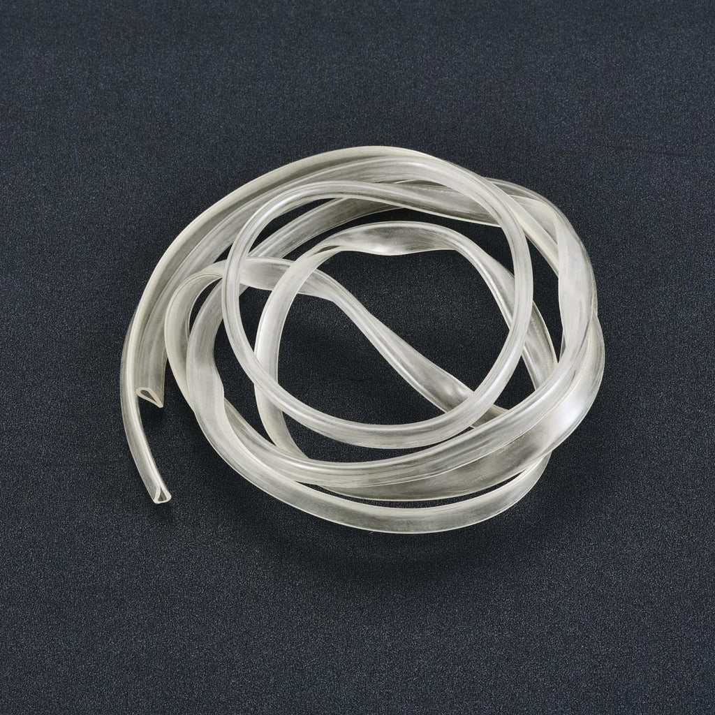 Trim Seal, PVC U-Seal Channel Edge Protector Sheet, Fits 0.5-2mm Edge 1Meter