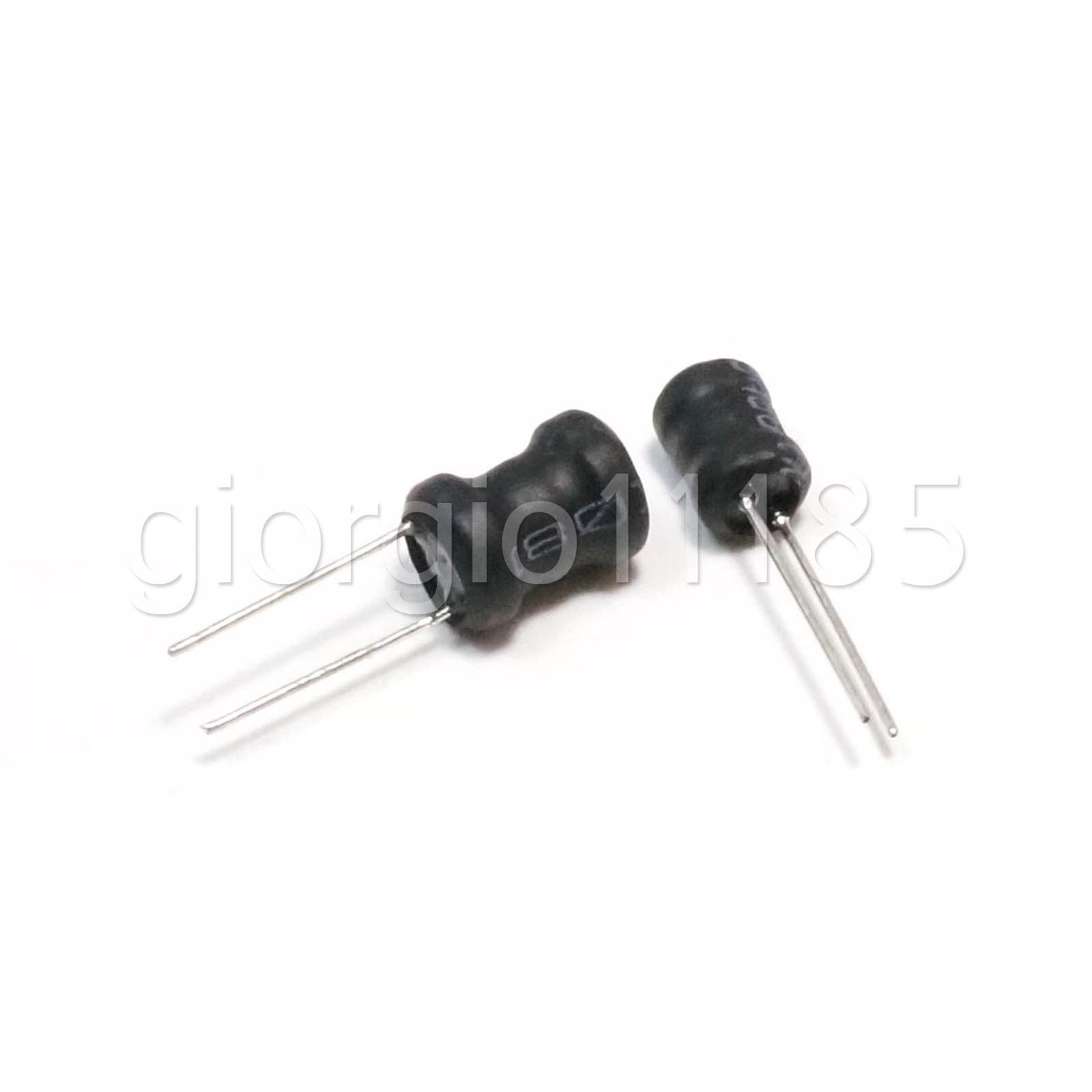 US Stock 10pcs 1mH 102 Inductor Choke Radial Lead Power Inductor 8mm x 10mm