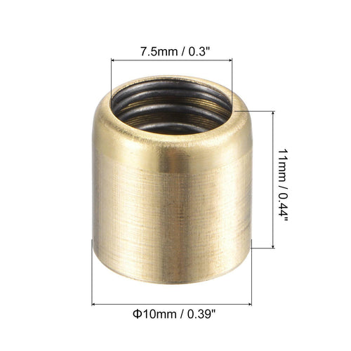 10pcs Brass Push Button Fat Oil Cup Ball Oiler for Lubrication System 10x10mm