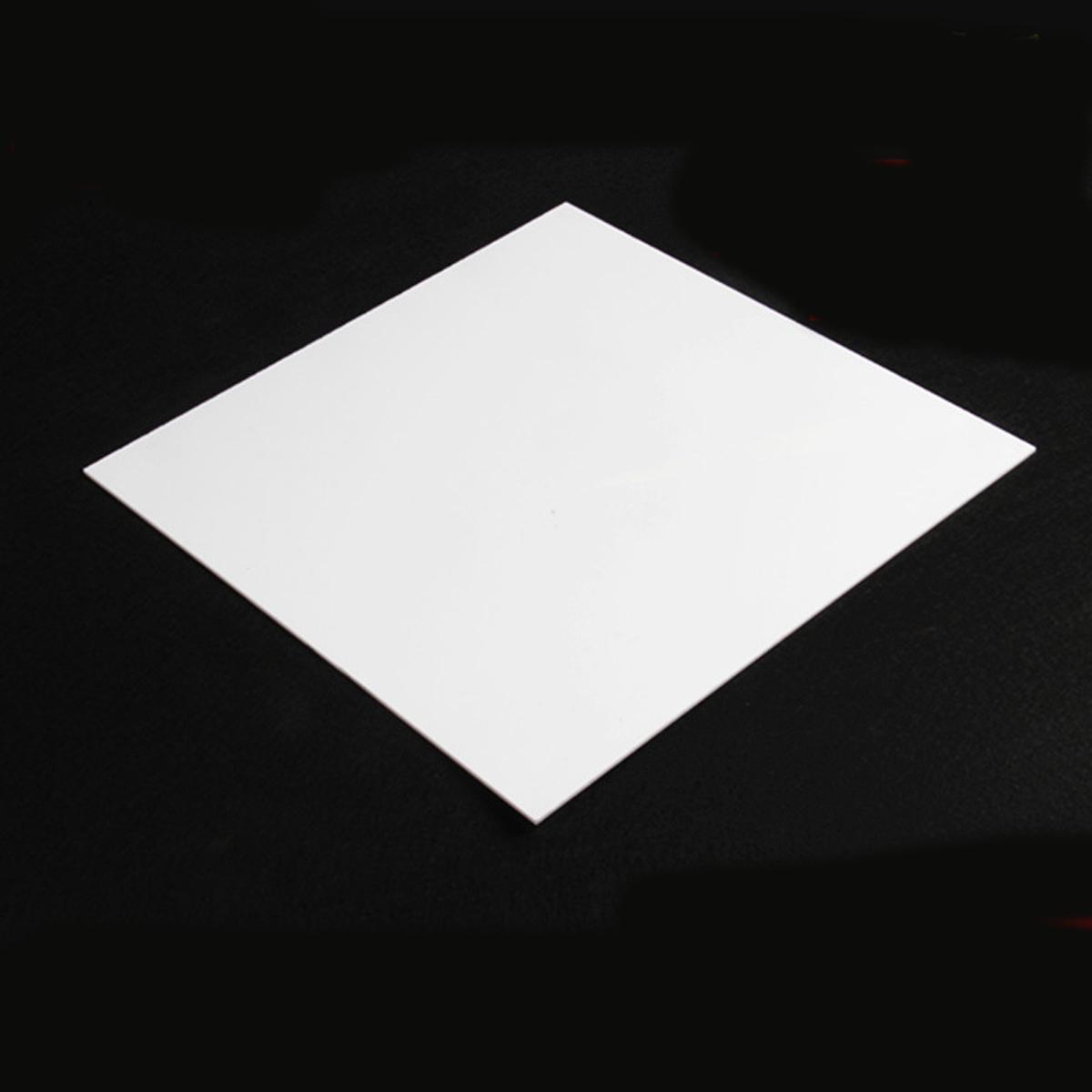 4x Polytetrafluoroethylene PTFE Virgin Sheet 0.5 ±10% x 250 x 250mm