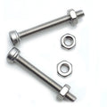 US Stock 50x M3 x 25mm Hex Socket Screw Bolt Knurling DIN912 Stainless Steel Nut