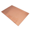 0.8mm ±10% x 100mm x 150mm 99.9% Pure Copper Cu Metal Sheet Plate