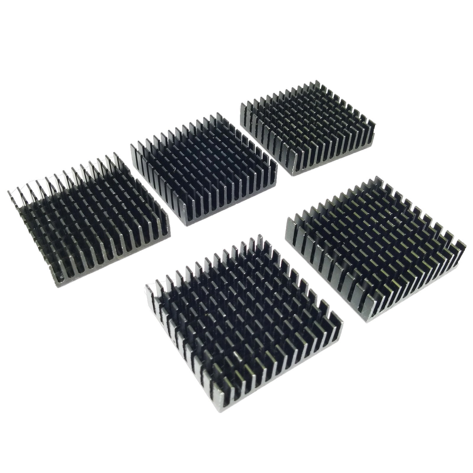 US Stock 10pcs 40 x 40 x 11mm Heat Sink Cooling Aluminum Heatsink CPU IC LED