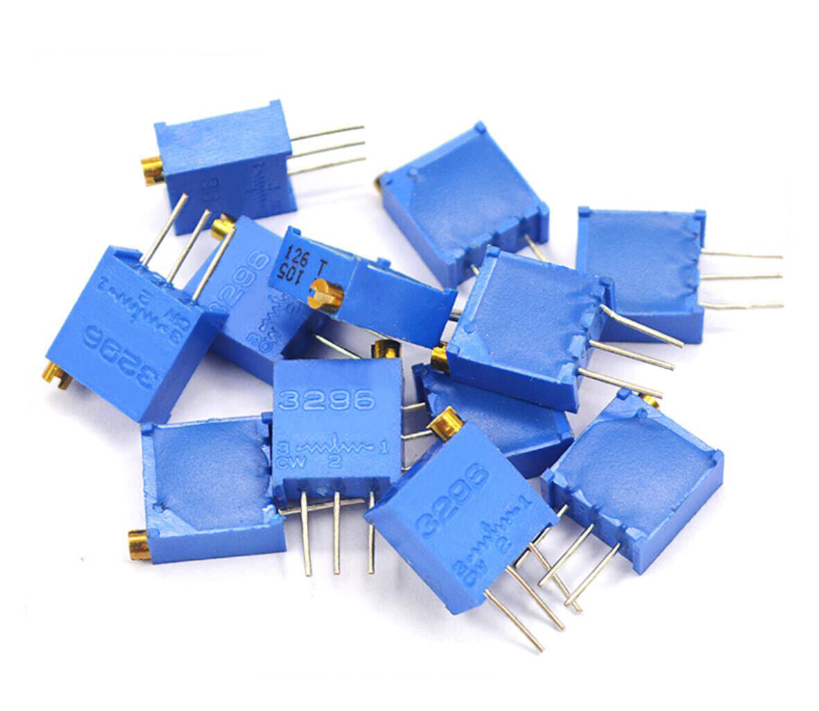 50pcs 3296W 3296 W Multi Turn Trim Pot Trimmer Potentiometer 10K OHM
