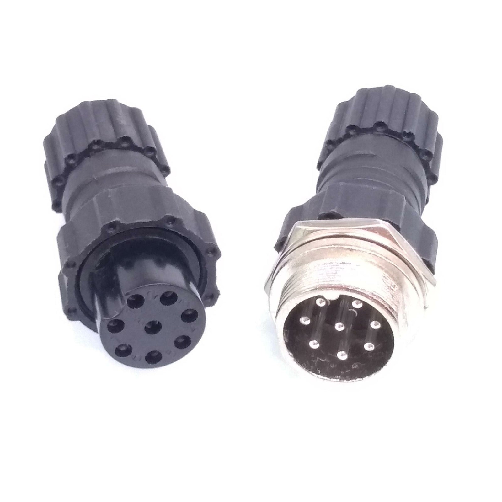 2Sets GX16 Waterproof Aviation Connector Plug Socket Sensor 8pin
