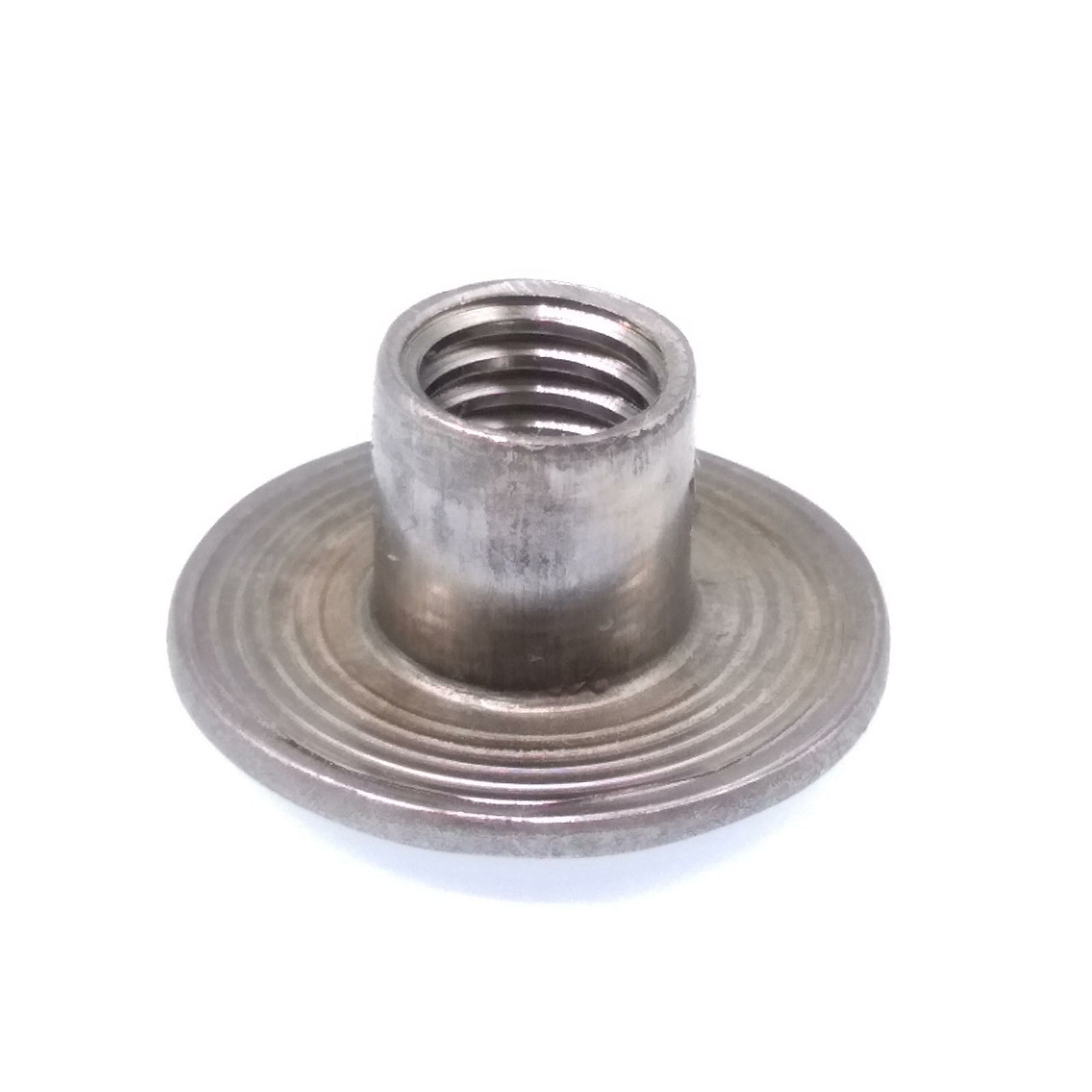 50pcs M8 x 10 Cold Heading Round Base Weld Nut Through-Hole Insert Tee Nut