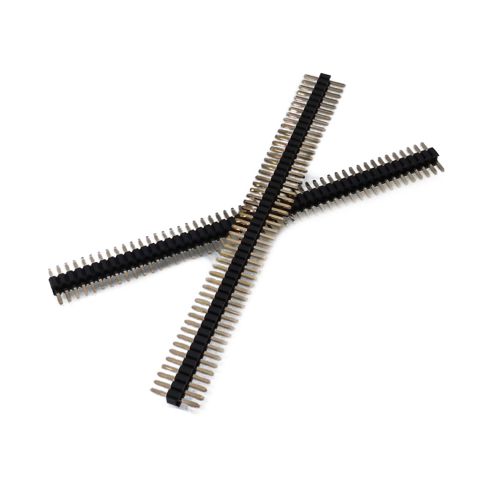 10pcs 50-Pin 50P 1.27mm Single Row Straight Male Pin Header Strip