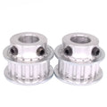 2x XL 16T Timing Belt Pulley Synchronous Wheel 12mm Bore For 10mm Width Belt