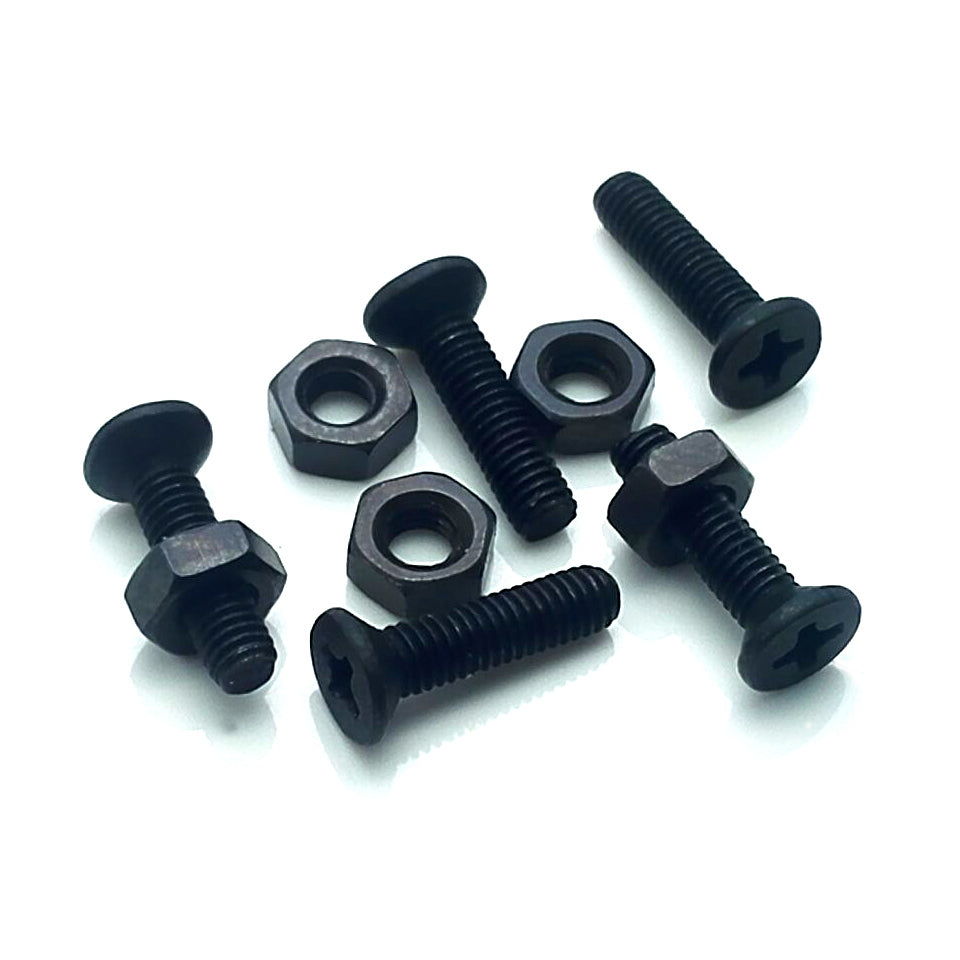 US Stock 50pc M3 x 12mm Phillips Cross Recessed Countersunk Flat Head Screw Nuts