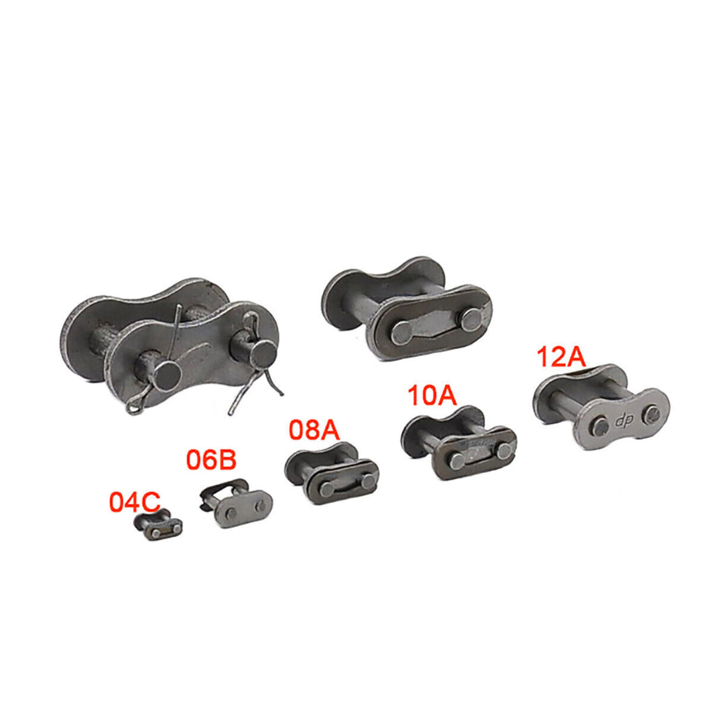 Chain Connecting Links 06B-1 Simplex Roller Chain Steel Full Link
