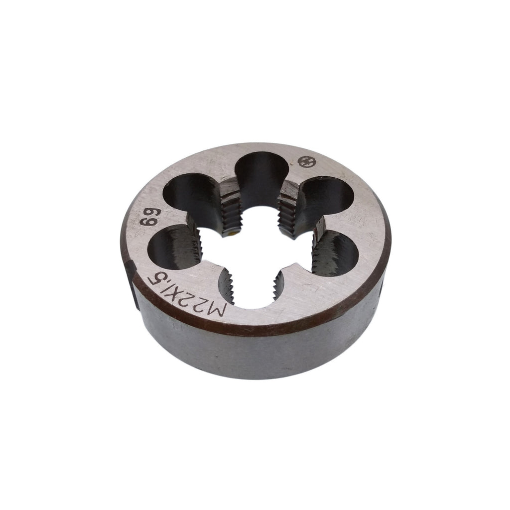 HSS 22mm x 1.5 Metric Die Right Hand Thread M22 x 1.5mm Pitch