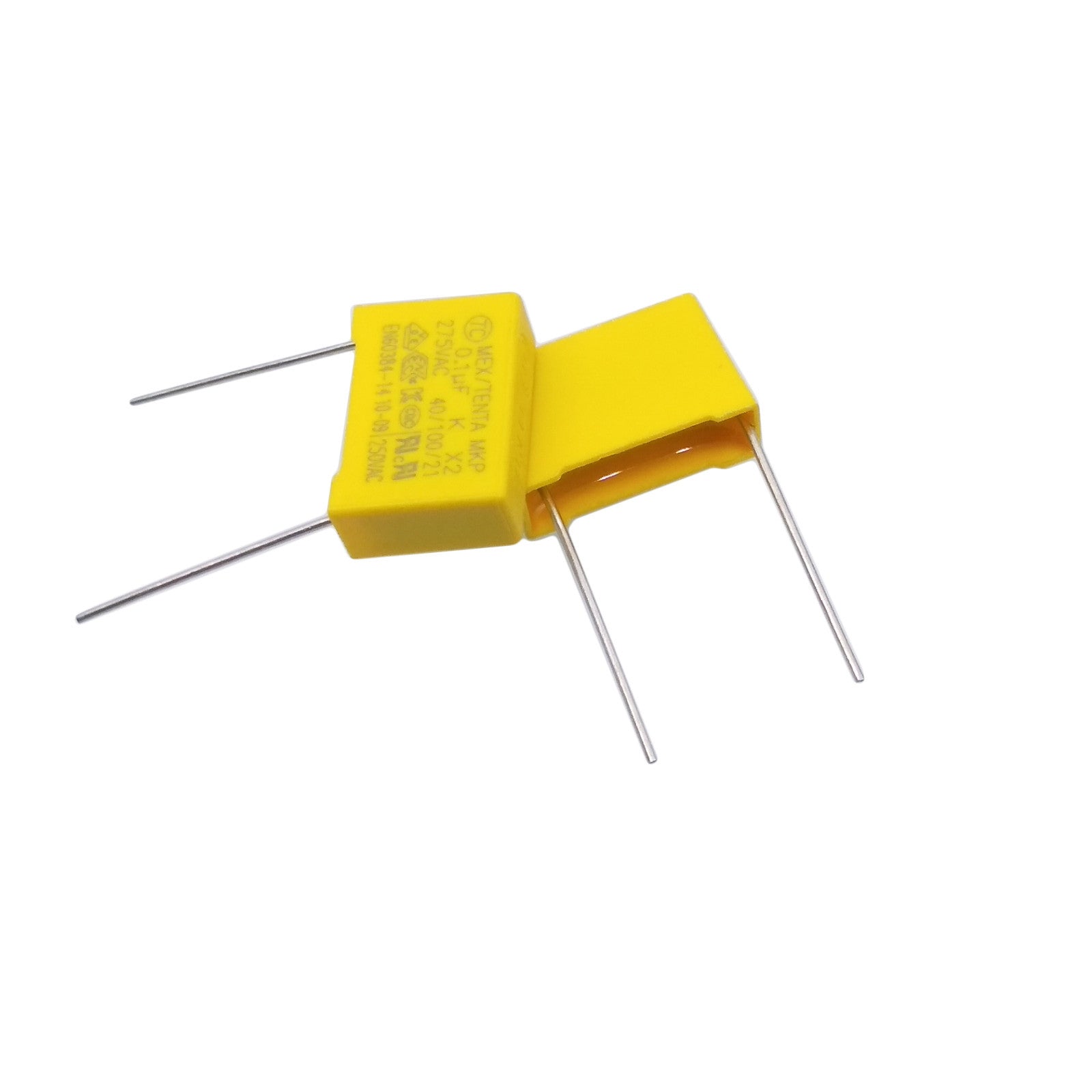 US Stock 10 Polyproplene Safety Capacitor 0.1uF 104K 10% MKP X2 275VAC Pitch15mm