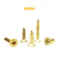200pcs M2x5 Small Phillips Flat Countersunk Head Self Tapping Wood Screw