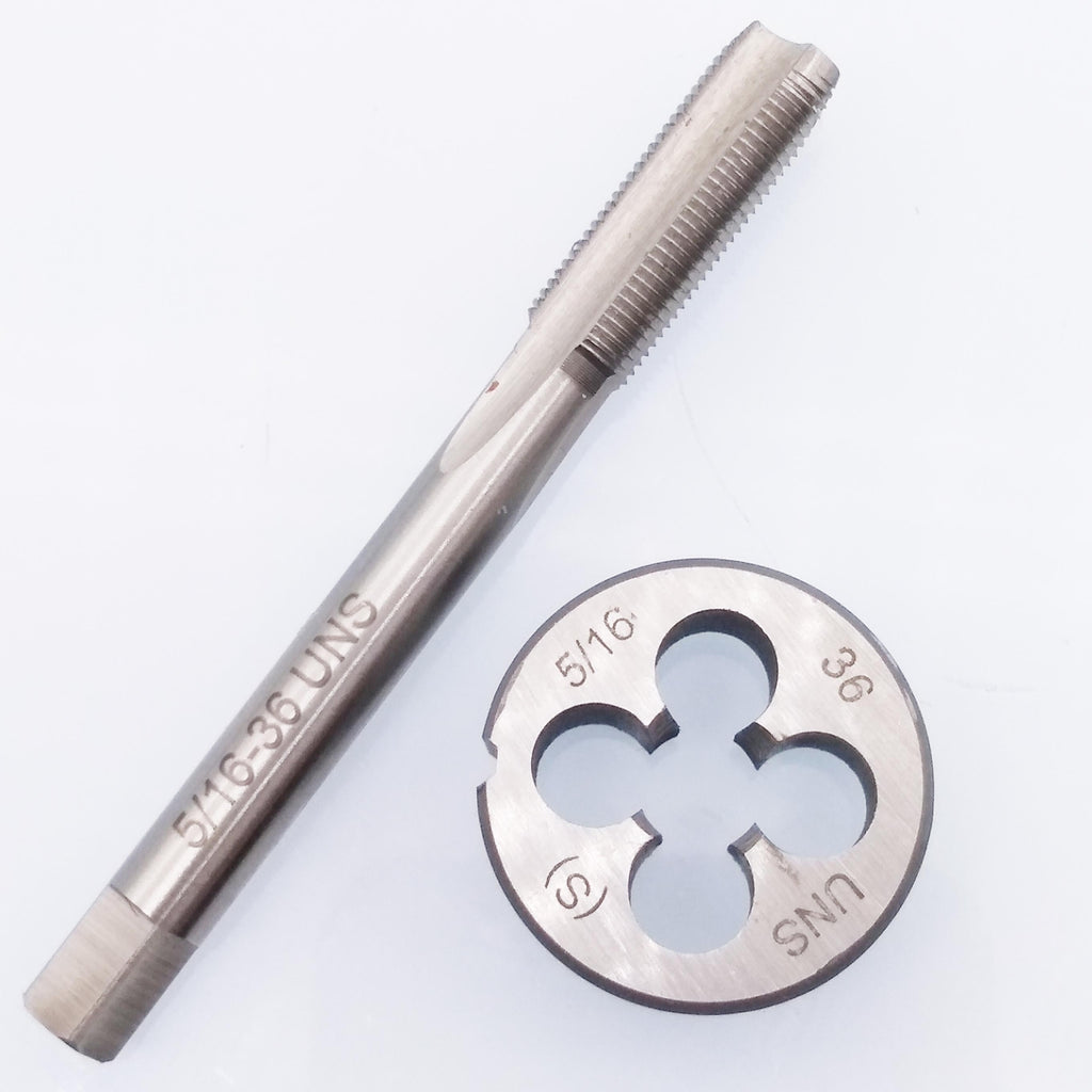 US Stock HSS 5/16-36 UNS Tap & 5/16-36 UNS Die Right Hand