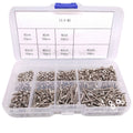350x M2 Socket Head Cap Screws SS Steel Allen Socket Nuts Washers Assortment Kit
