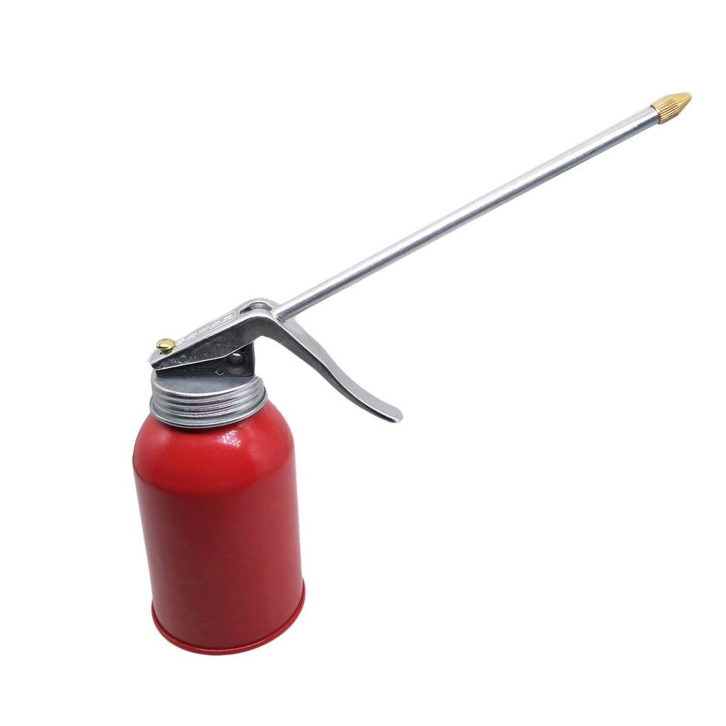 US Stock New 300ml High Pressure Pump Oiler Oil Can Gun For Lubricants