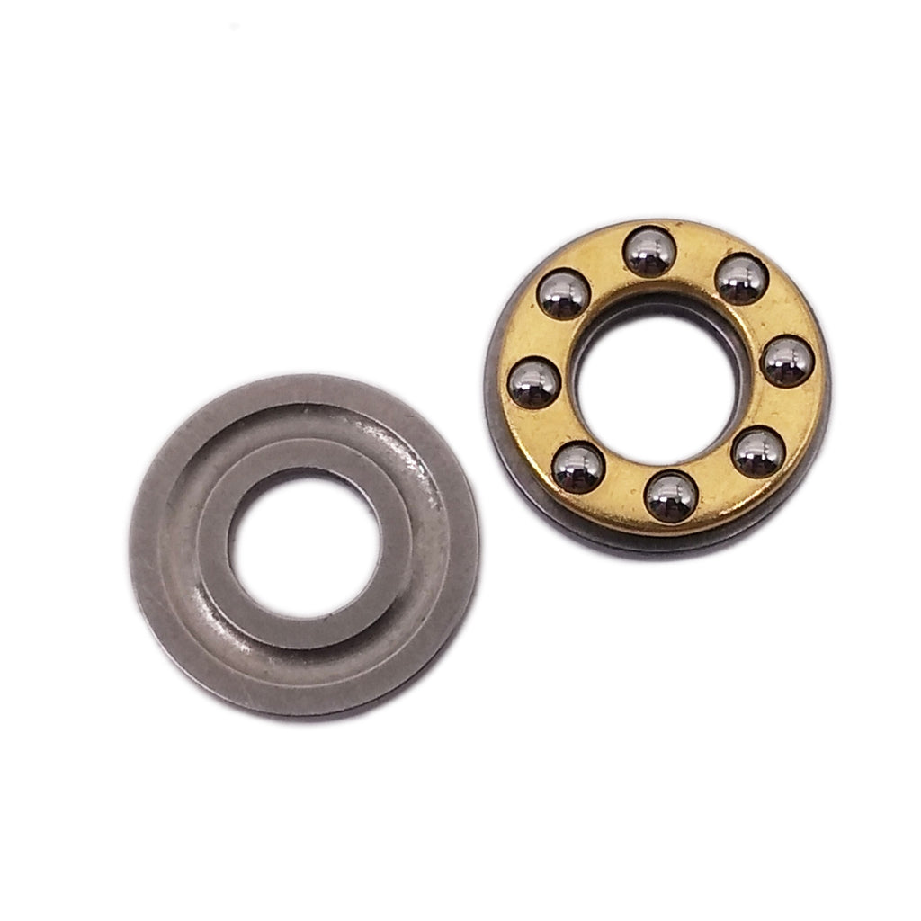 US Stock 10pcs F6-14M Axial Ball Thrust Bearing 3-Parts 6mm x 14mm x 5mm
