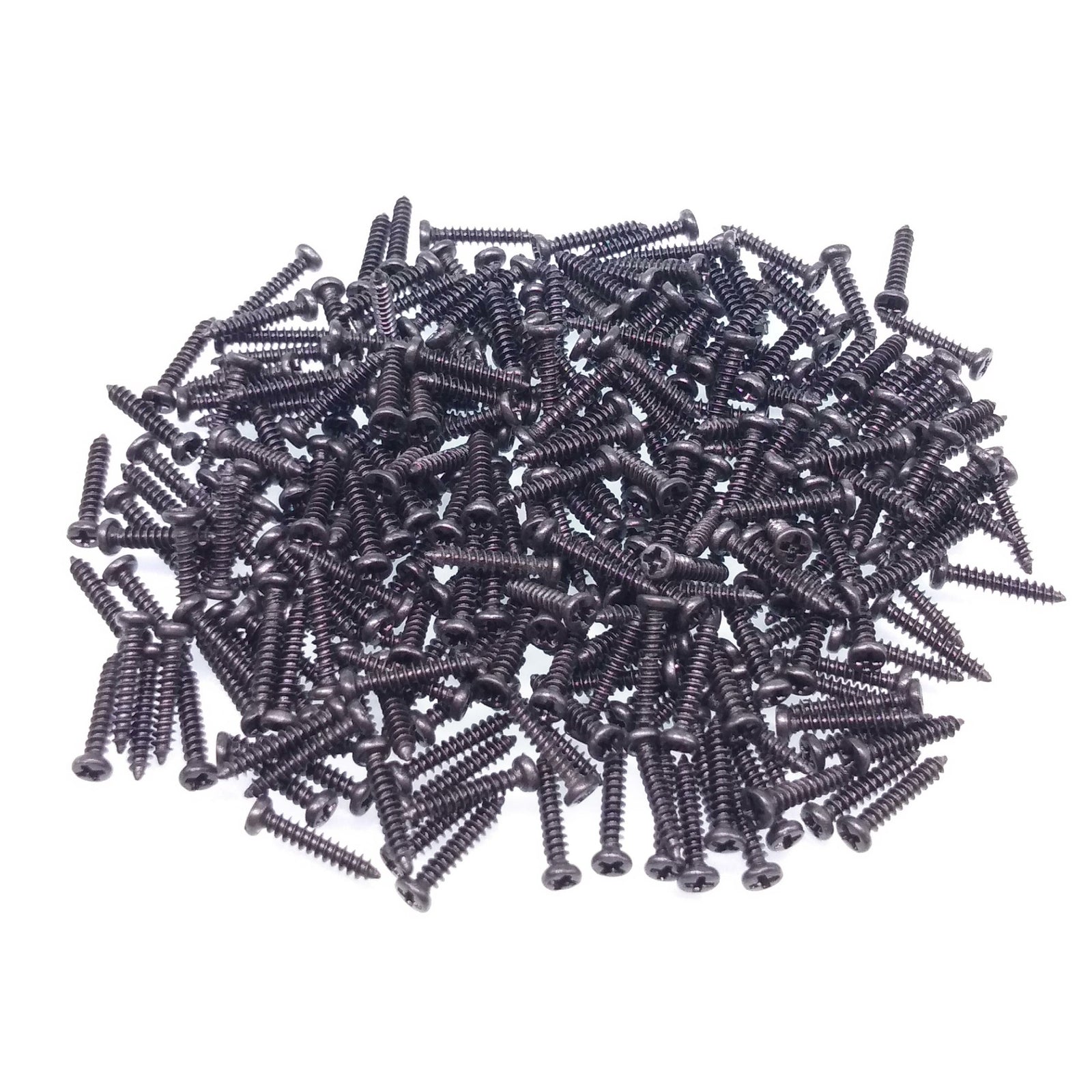1000pcs M1.4 x 10mm Phillips Rounded Head Small Self Tapping Screws