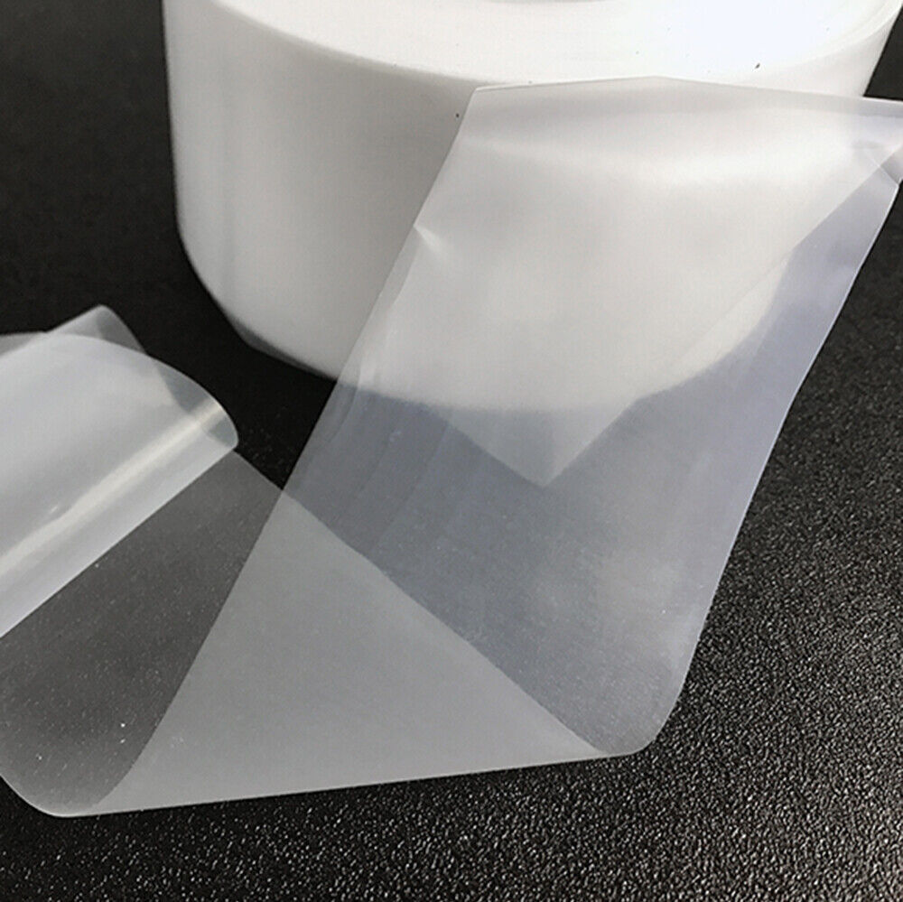 Ultra-thin PTFE Film 0.08mm ±10% x 100mm x 1m Plastic Film Sheets White