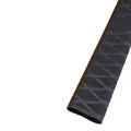 50mm Fishing Rod Handle Shrink Tube Black Non-slip Pattern Handle Cover 1M