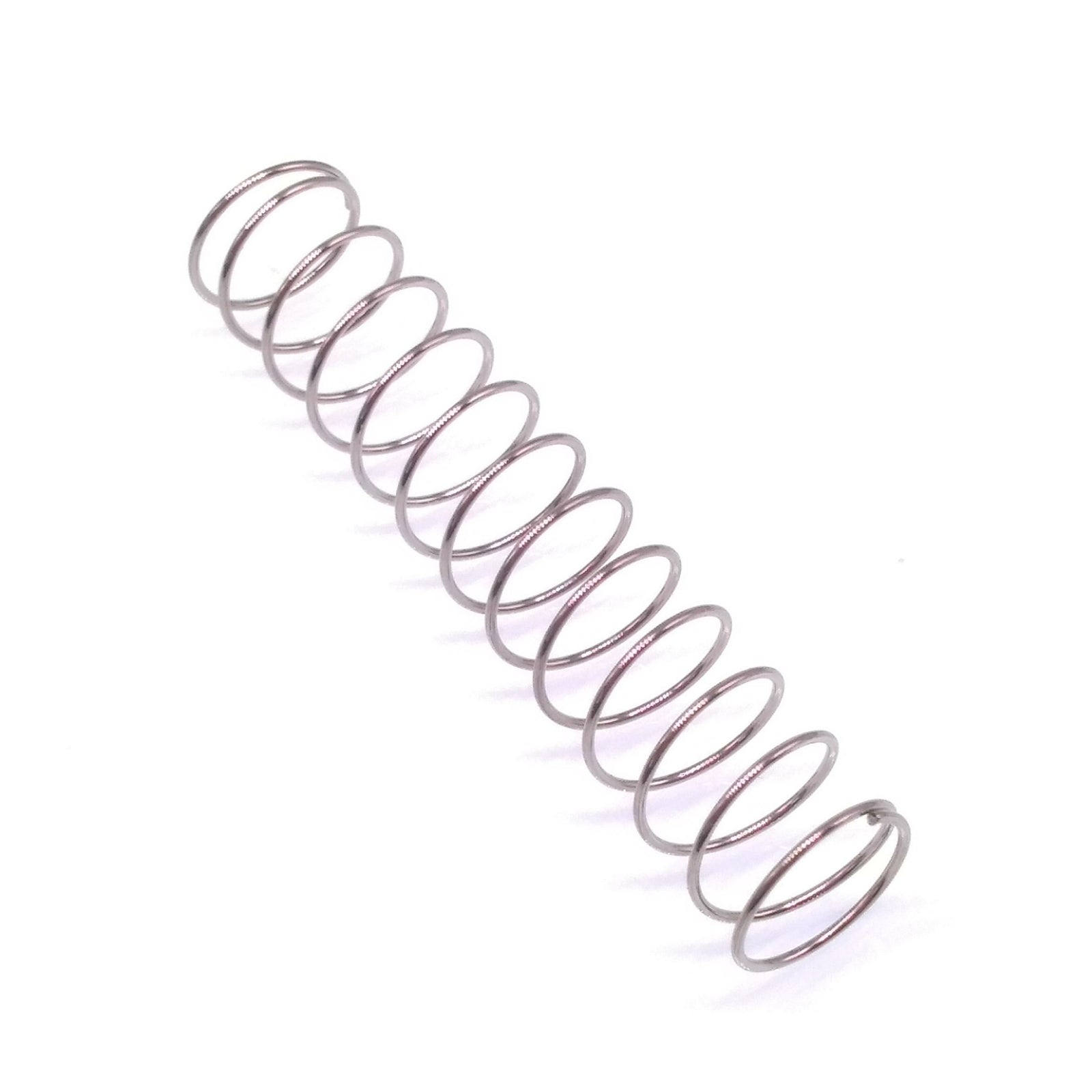 10x 0.6mm Wire Dia Stainless Steel Compression Spring Pressure OD 12mm Length 50