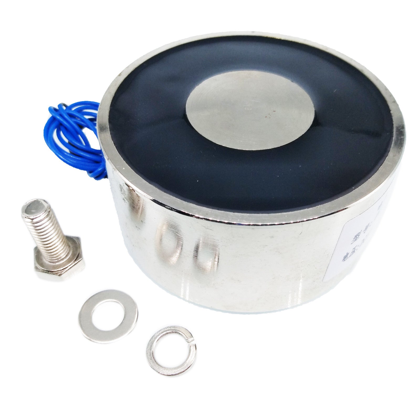 US Stock 11LB 5kg Lifting Magnet Electromagnet Solenoid Lift Holding 25mm 12V