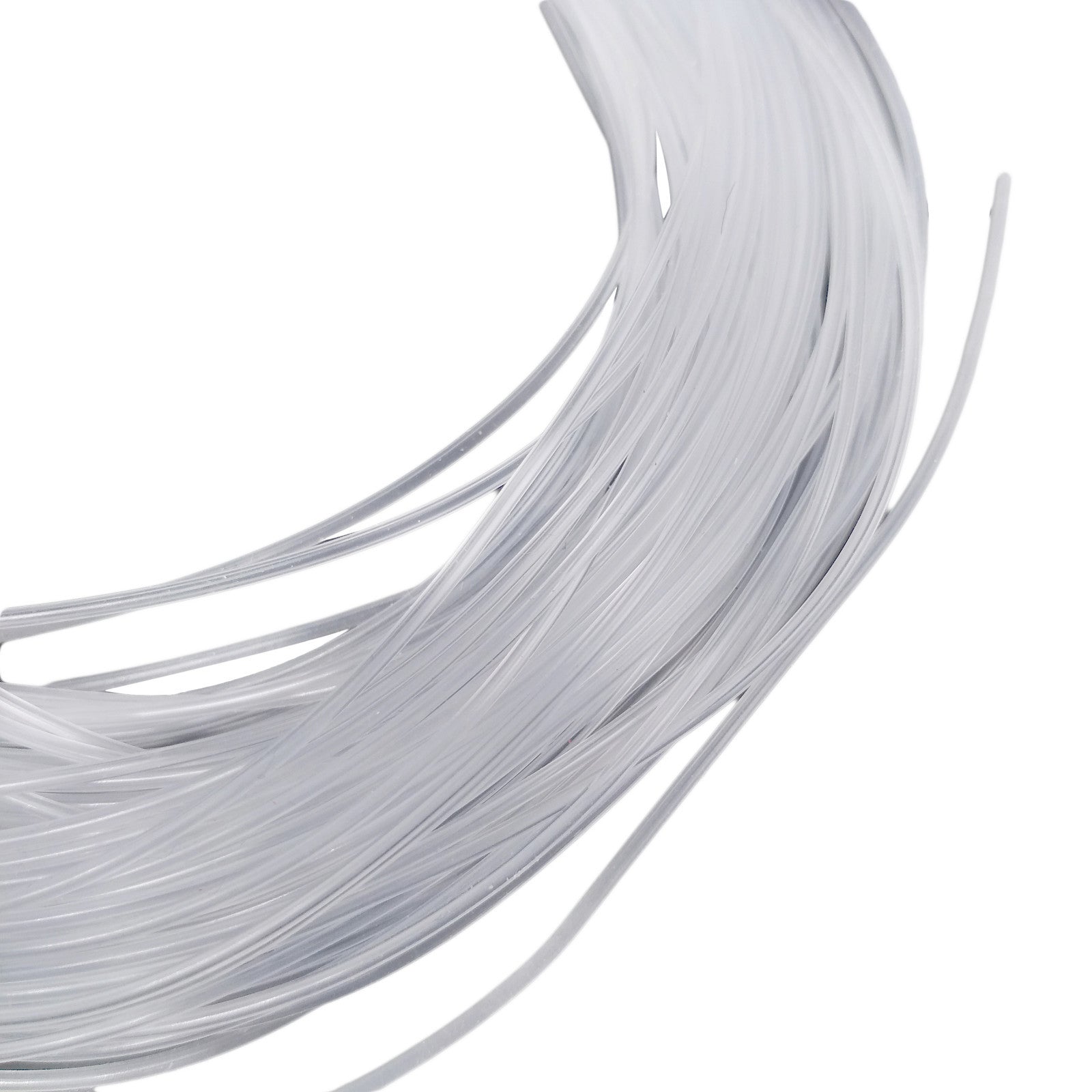 US Stock 50ft OD 1mm ID 0.5mm Silicone Food Grade Rubber Tube Hose Pipe