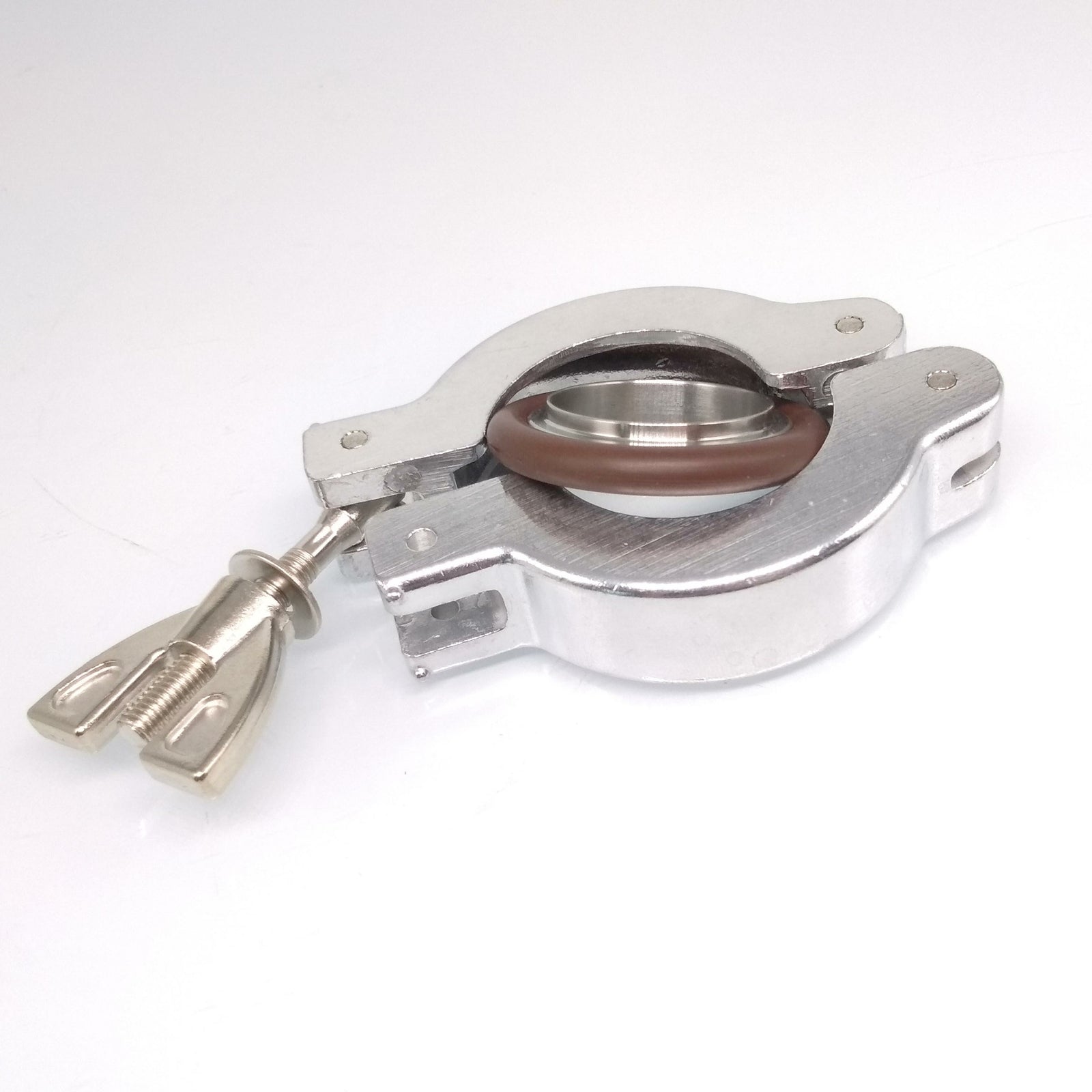 US Stock 1 set KF25 Aluminium vacuum clamp ring + SS304 centering ring w/ O-ring