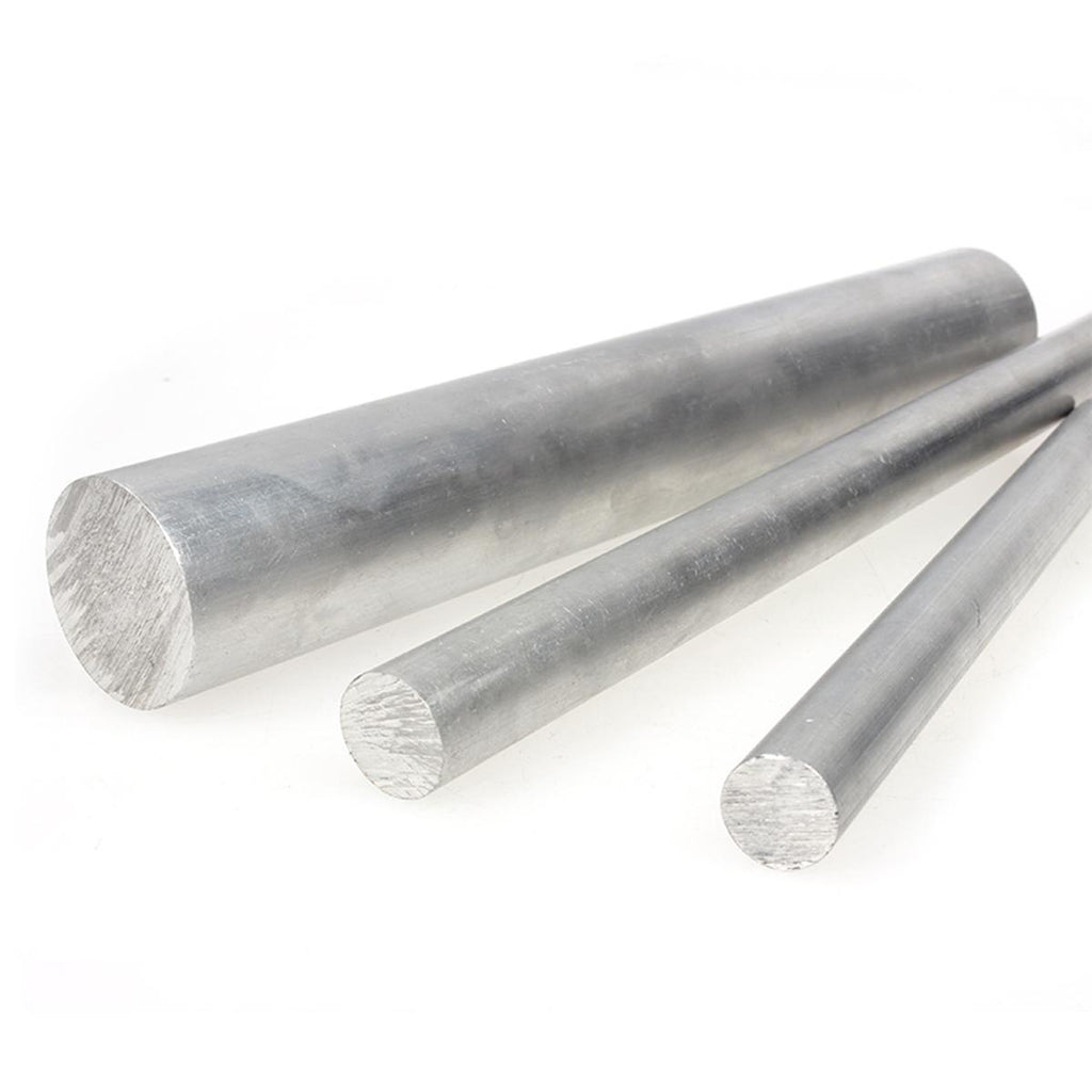 US Stock 25mm Dia x 250mm ±10% .984" x 9.84" Aluminum 6061 Round Rod Bar
