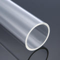 US Stock 90mm OD 84mm ID 250mm Long Clear Acrylic Plastic Tube Pipe