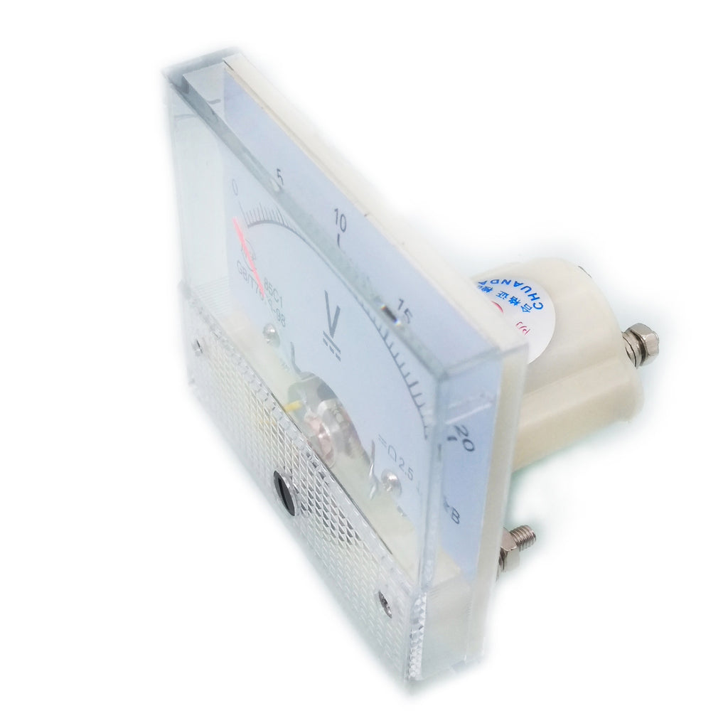 AU Stock Analog Panel Volt Voltage Meter Voltmeter Gauge 85C1 0-20V DC