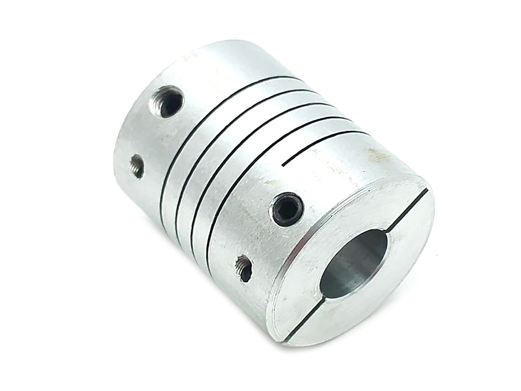 US Stock 8x10mm Flexible Shaft Coupling Rigid CNC Stepper Motor Coupler D20 L25