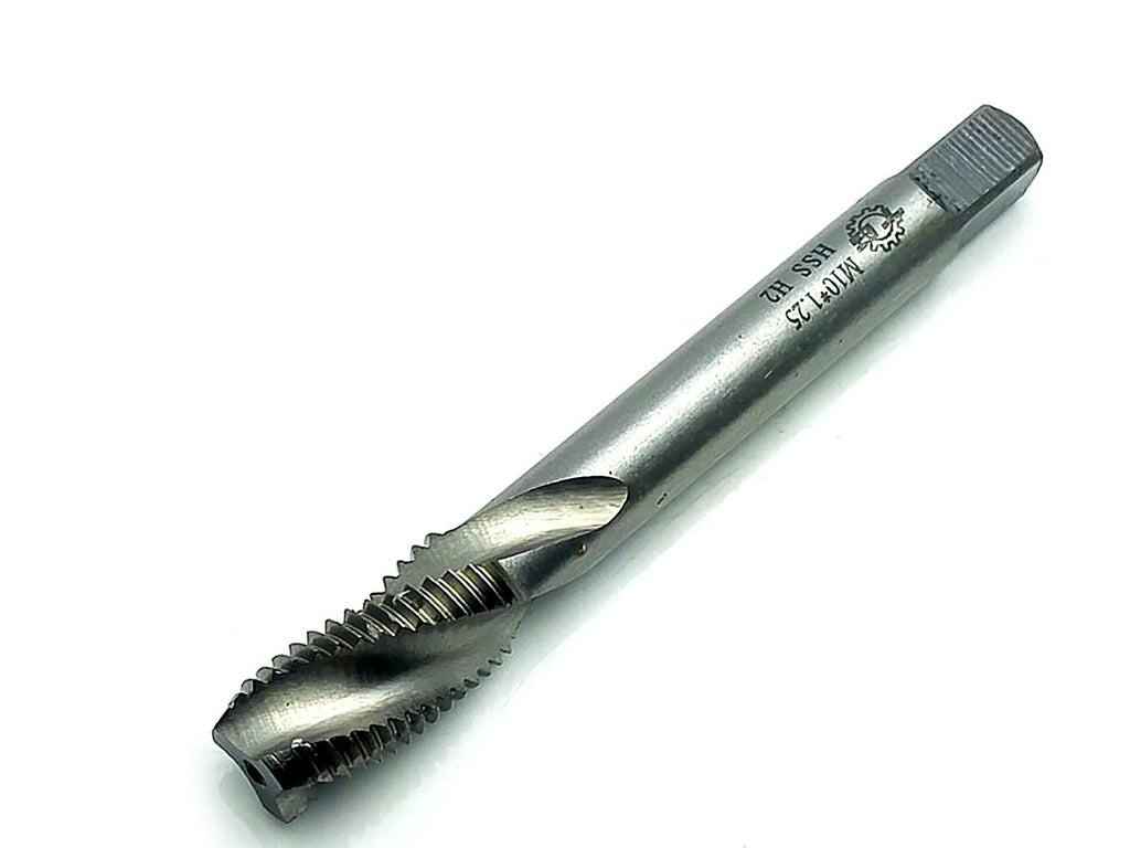 US Stock HSS 10mm x 1.25 Metric Spiral Tap Right Hand Thread M10 x 1.25mm Pitch