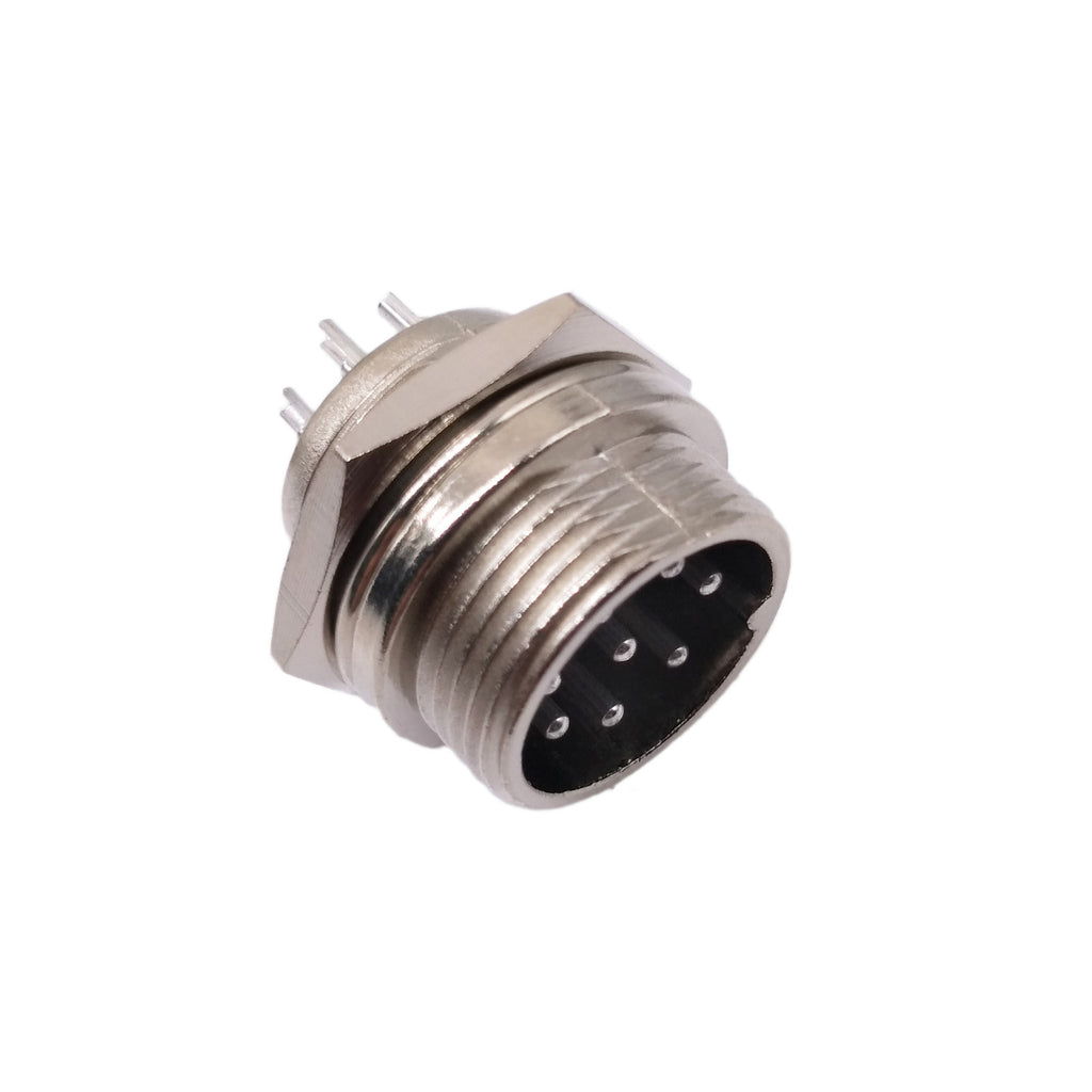 US Stock 5 Pair Aviation Plug 8 Pin Male Female Panel Wire Connector 16mm GX16-8